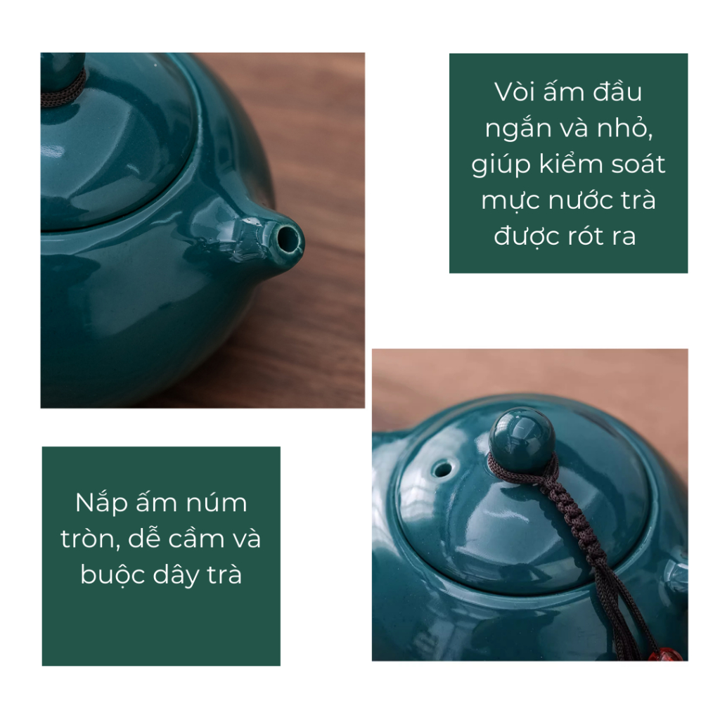 Bộ ấm Trà Men Ngọc (2)