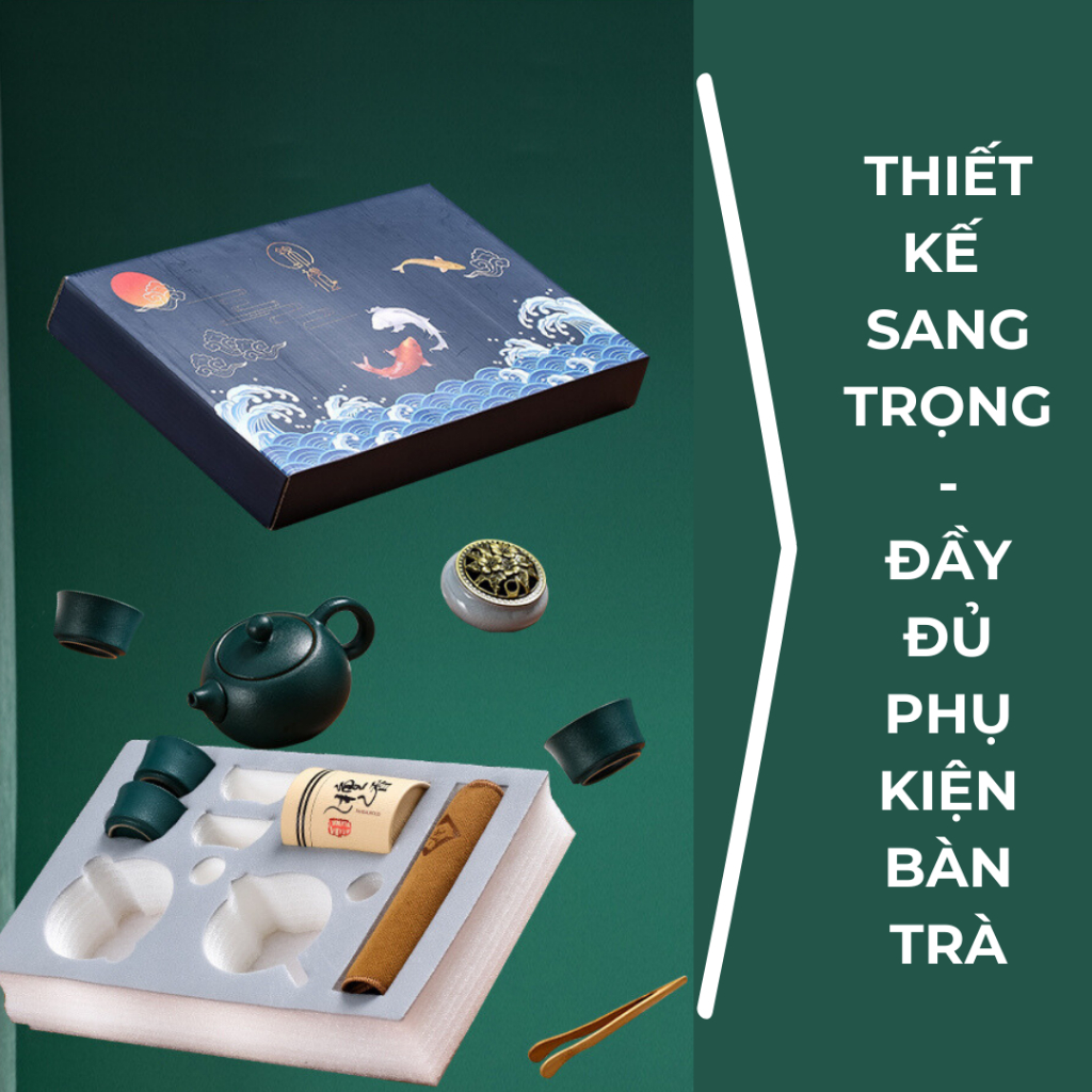 Bộ ấm Trà Men Ngọc (5)