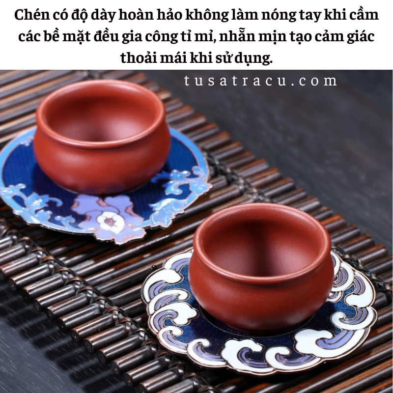 Chén Trà Tử Sa Đại Hồng Bào Cao Cấp 70ml (2)