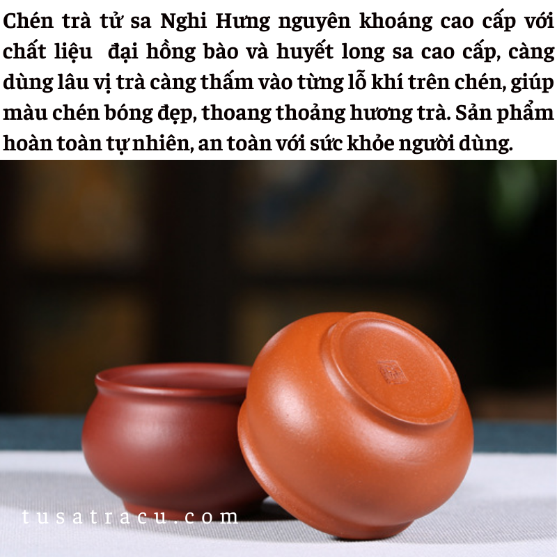 Chén Trà Tử Sa Đại Hồng Bào Cao Cấp 70ml (4)