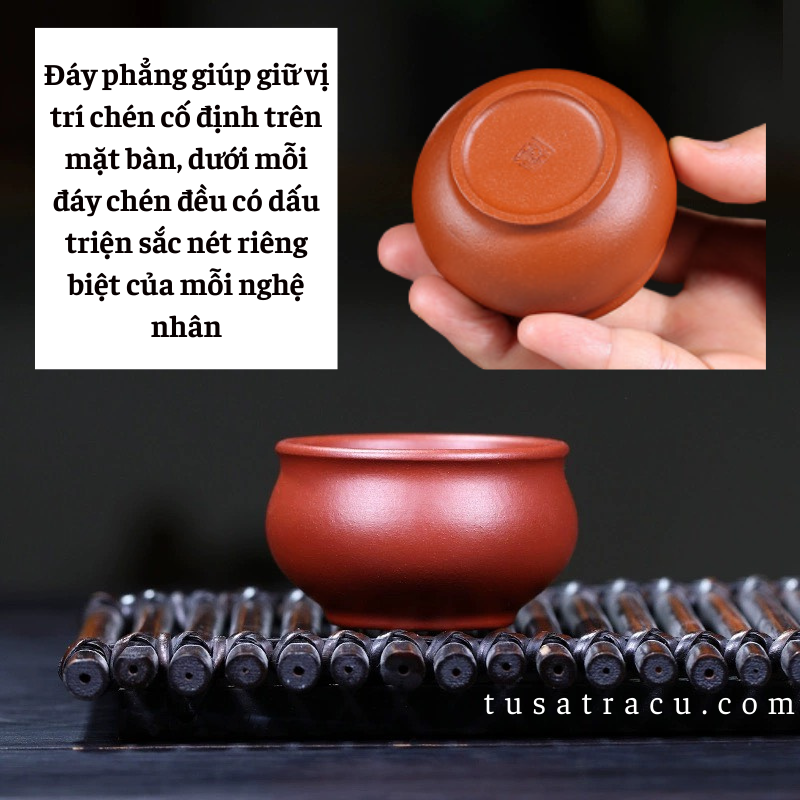 Chén Trà Tử Sa Đại Hồng Bào Cao Cấp 70ml (6)