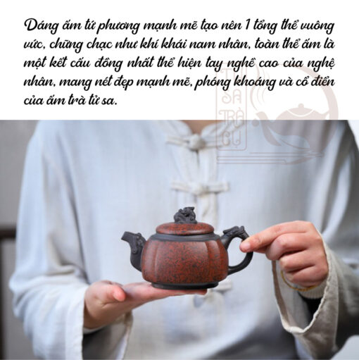 Ấm Tử Sa Long Tôn Tứ Phương (6)