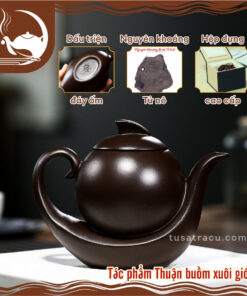 Ấm Tử Sa Nhất Phàm Phong Thuận - 240ml