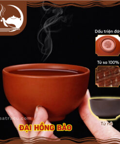 Chén trà tử sa Nghi Hưng nguyên khoáng cao cấp - dung tích 50ml