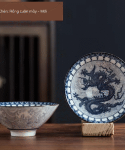 Chén rồng cuộn mây (mới)