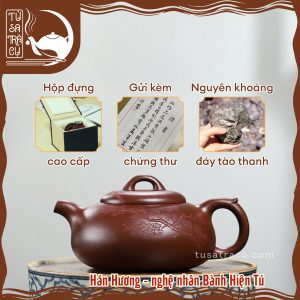 Ấm Tử Sa Hán Hương Đáy Tào Thanh (1)