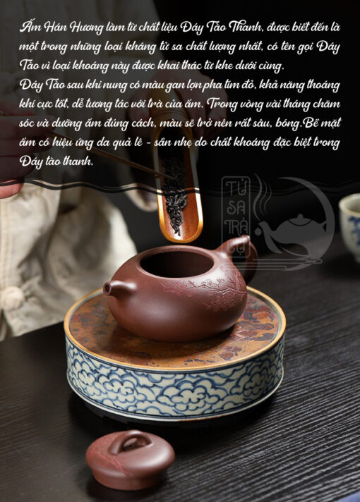 Ấm Tử Sa Hán Hương Đáy Tào Thanh (3)