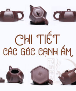 Ấm Tử Sa Tịnh Lan Lục Phương Tử Gia Nê Cao Cấp (11)