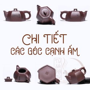 Ấm Tử Sa Tịnh Lan Lục Phương Tử Gia Nê Cao Cấp (11)