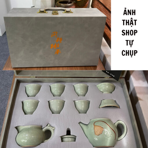 Bộ ấm Chén Trà Men Rạn (10)