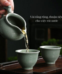 Bộ ấm Chén Trà Men Rạn (3)