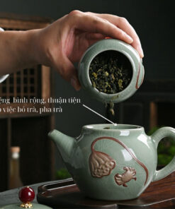Bộ ấm Chén Trà Men Rạn (6)