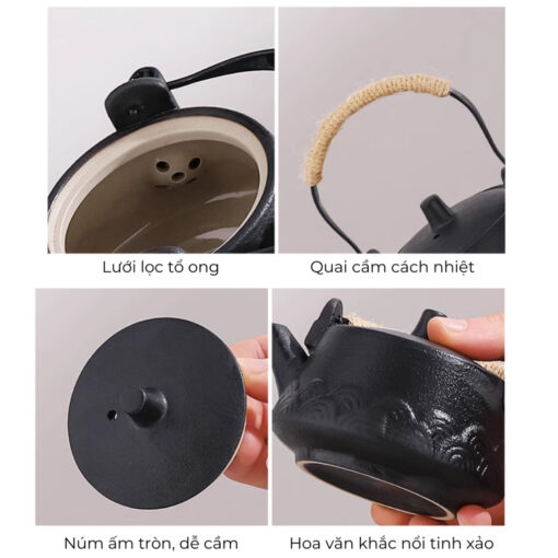 Bộ ấm Trà Du Lịch Phong Cách Nhật Bản (5)