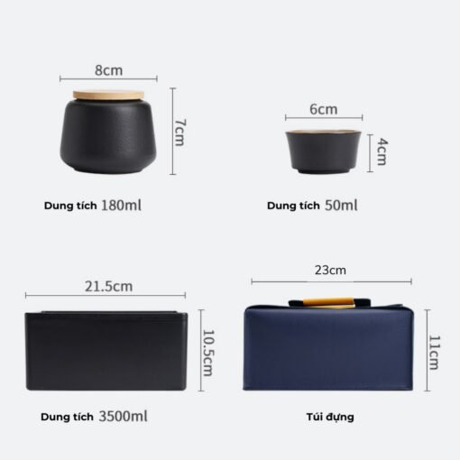 Bộ ấm Trà Du Lịch Phong Cách Nhật Bản (9)