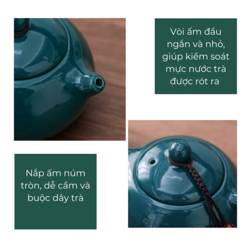 Bộ ấm Trà Men Ngọc (2)