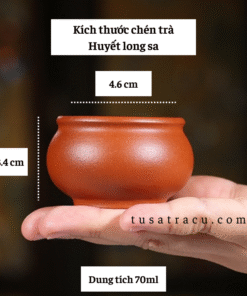 Chén Trà Tử Sa Đại Hồng Bào Cao Cấp 70ml (10)