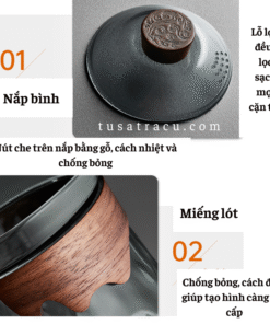 Chung Trà Thủy Tinh Chịu Nhiệt Chống Bỏng Cao Cấp (12)