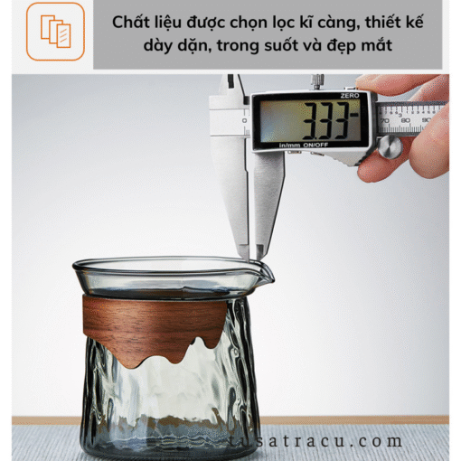 Chung Trà Thủy Tinh Chịu Nhiệt Chống Bỏng Cao Cấp (4)
