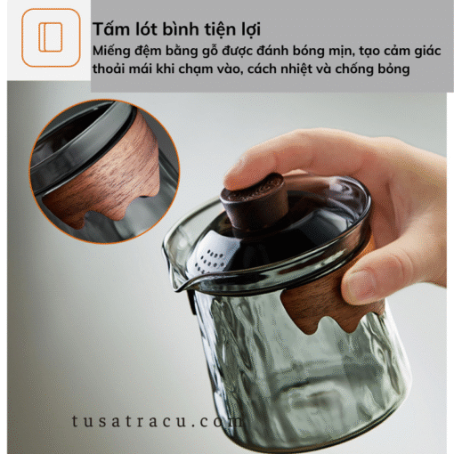 Chung Trà Thủy Tinh Chịu Nhiệt Chống Bỏng Cao Cấp (5)