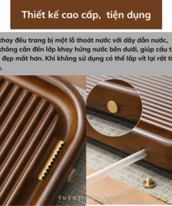 Khay Trà Gỗ Hương Nguyên Khối Cao Cấp (16)