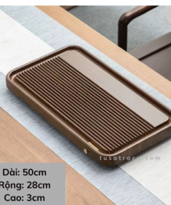 Khay Trà Gỗ Hương Nguyên Khối Cao Cấp (3)