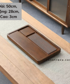 Khay Trà Gỗ Hương Nguyên Khối Cao Cấp (8)