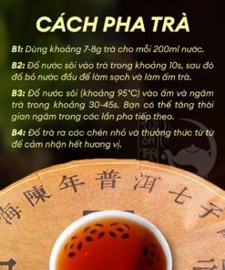 Trà Phổ Nhĩ Chín Vân Nam Bát Niên Trần Vân 357g (4)